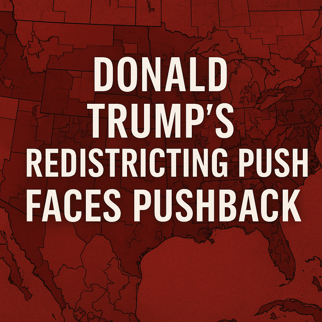 Donald Trump’s Redistricting Push Faces Pushback